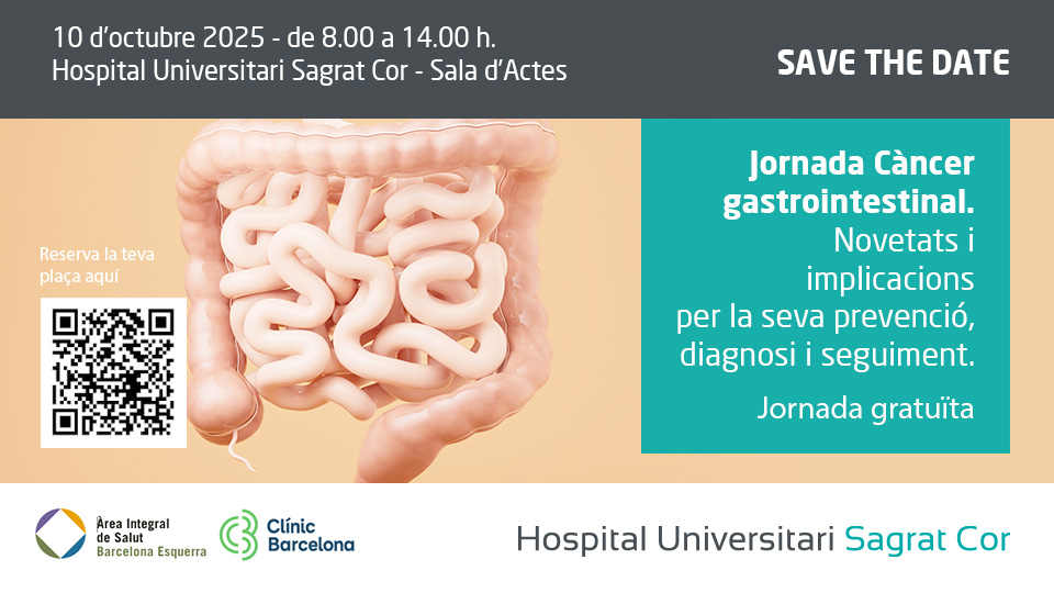 Save the date Jornada AISBE Sagrat Cor